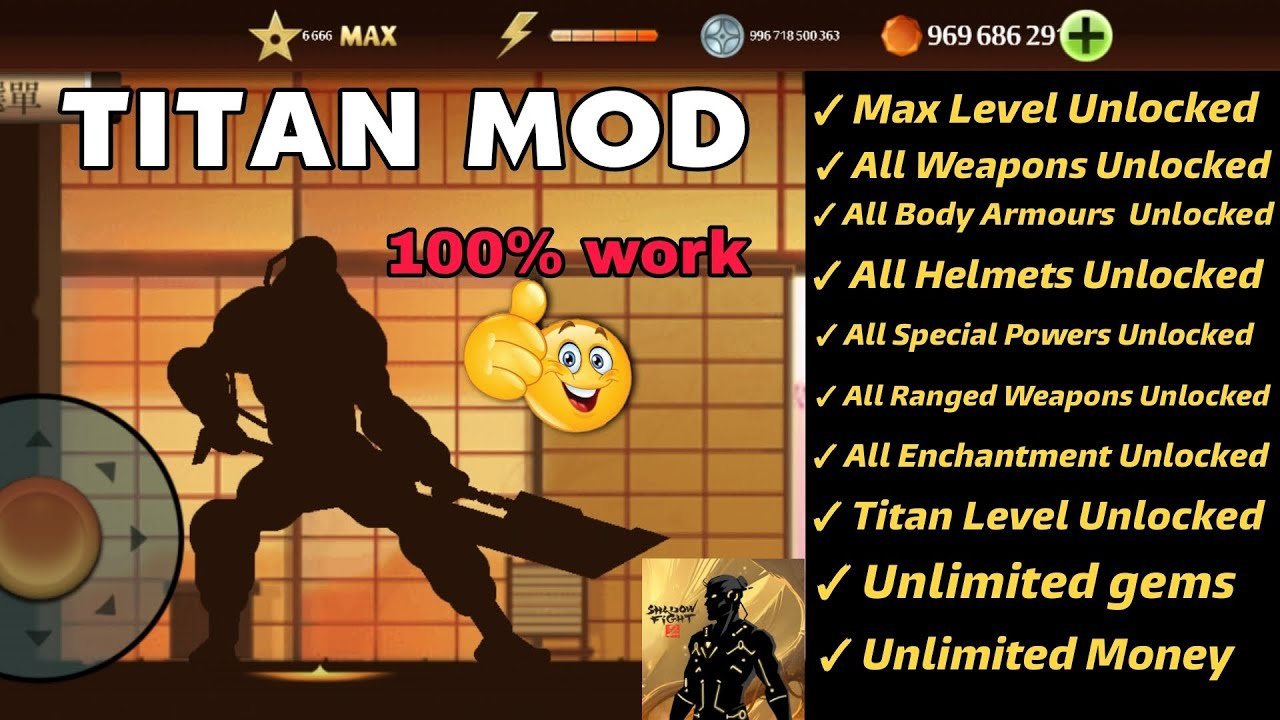 Shadow Fight 2 Special Edition Titan Mod Apk Guide And Tips